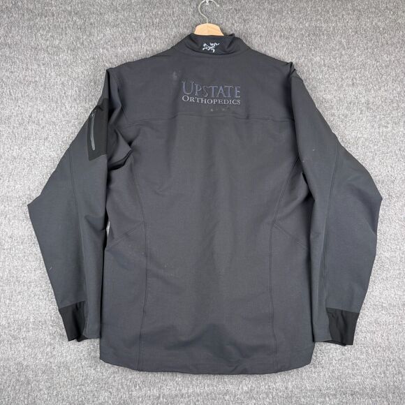 Arc’teryx Arcteryx Gamma LT Jacket Men's Large Black Full Zip Soft Shell Gorp - Picture 7 of 11